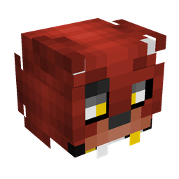 Black skin: head render