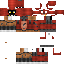 Black skin: raw texture render