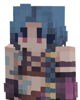 Black skin: bust render