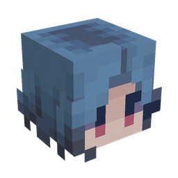Black skin: head render