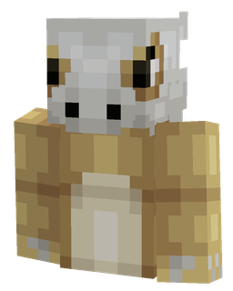 Brown skin: bust render