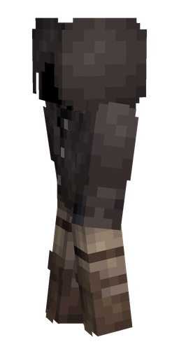 Black skin: body, left side render