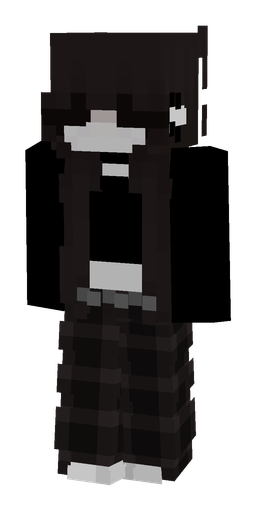 Black skin: body, front render