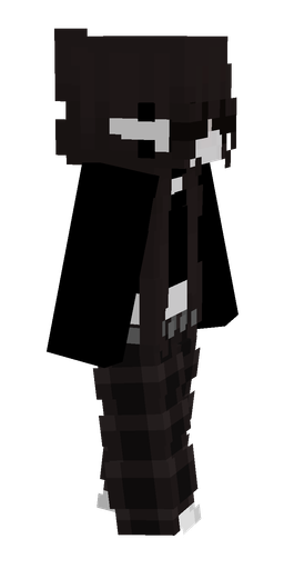 Black skin: body, right side render