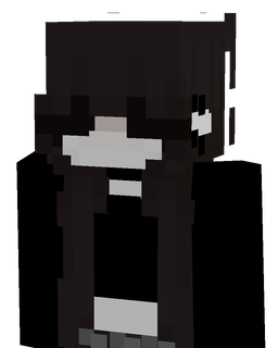 Black skin: bust render