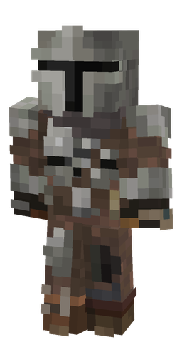 Brown skin: body, front render