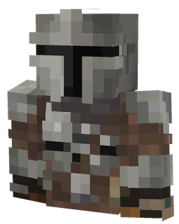 Brown skin: bust render