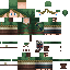 Classic skin: raw texture render