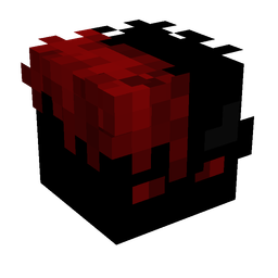 Black skin: head render