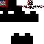 Black skin: raw texture render