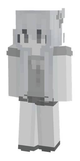 Blue skin: body, front render