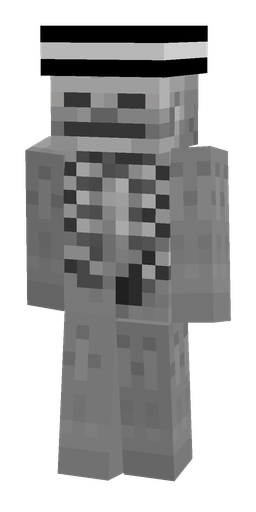 Dark skin: body, front render