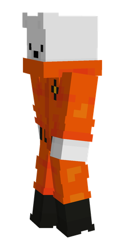 Black skin: body, left side render