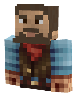 Blue skin: bust render
