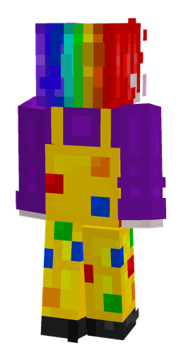 Purple skin: body, back render