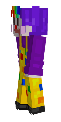 Purple skin: body, left side render