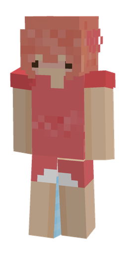Orange skin: body, front render