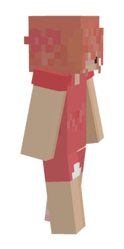 Orange skin: body, right side render