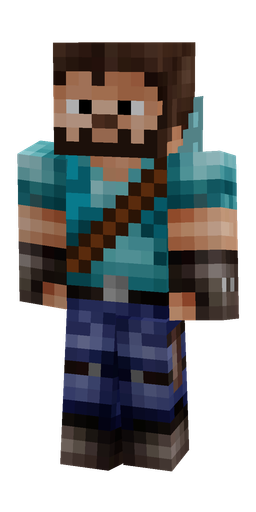 Black skin: body, front render