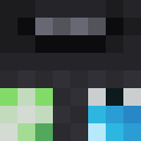Black skin: face render