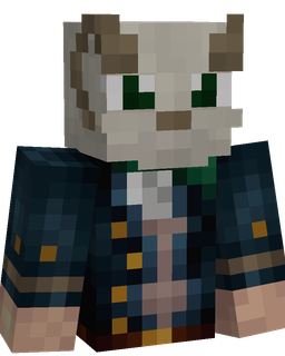 Black skin: bust render