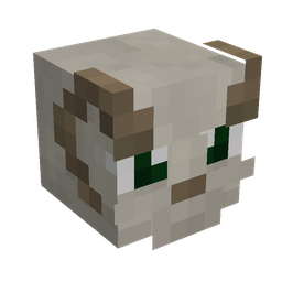Black skin: head render