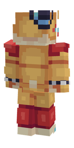 Classic skin: body, back render