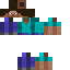 Blue skin: raw texture render