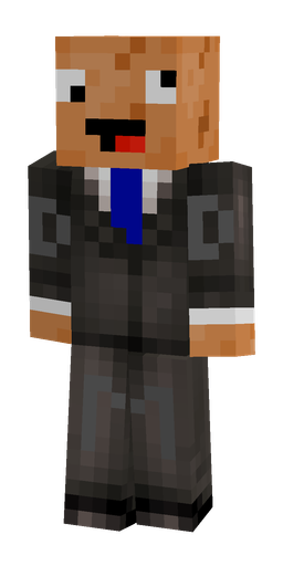 Black skin: body, front render