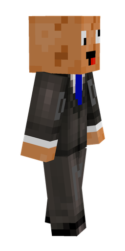 Black skin: body, right side render