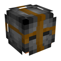 Black skin: head render