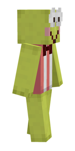 Red skin: body, right side render