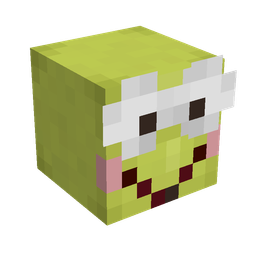 Red skin: head render