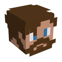 Black skin: head render