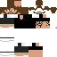 Black skin: raw texture render