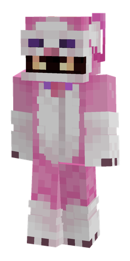 Pink skin: body, front render