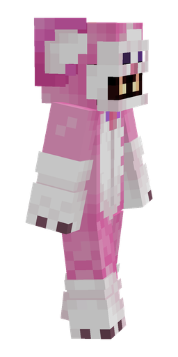 Pink skin: body, right side render