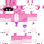 Pink skin: raw texture render