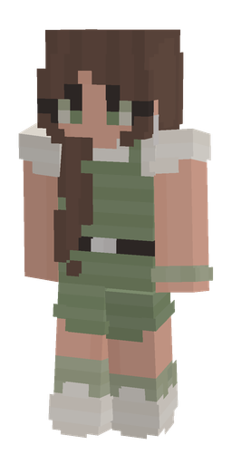 Brown skin: body, front render