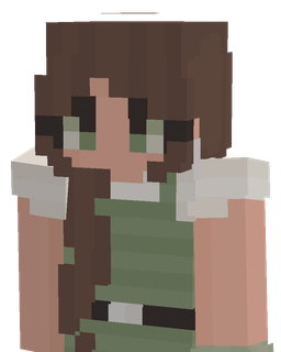 Brown skin: bust render