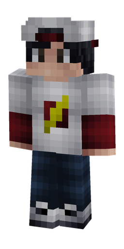 Black skin: body, front render