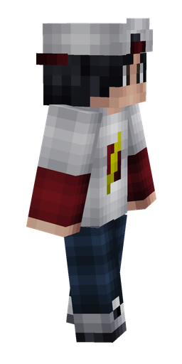 Black skin: body, right side render