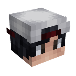Black skin: head render
