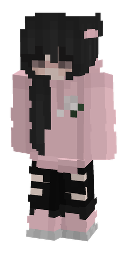 Black skin: body, front render