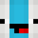 Blue skin: face render