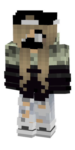 Black skin: body, front render