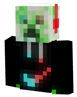 Black skin: bust render