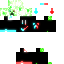 Black skin: raw texture render
