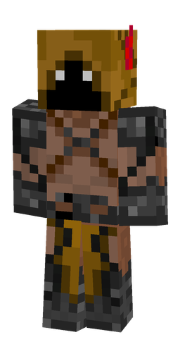 Black skin: body, front render