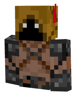 Black skin: bust render